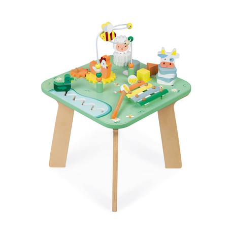 Table d'activités jolie prairie Vert 6 - vertbaudet enfant 