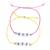 Bracelets de l'amitié à créer Rose 4 - vertbaudet enfant 