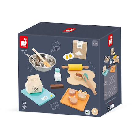 Mon atelier pâtisserie Multicolore 6 - vertbaudet enfant 