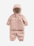 Ensemble manteau + salopette de pluie bébé rose poudré 8 - vertbaudet enfant 