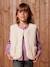 Gilet fille sans manches en sherpa vanille+vert 2 - vertbaudet enfant 