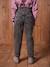 Jean fille mom poches coeur denim gris+gris+stone 15 - vertbaudet enfant 