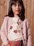 T-shirt fille animation coeur fille manches longues blush+écru 4 - vertbaudet enfant 