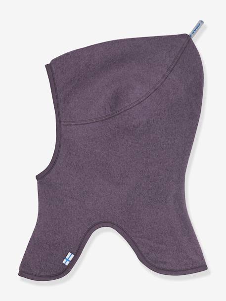 Bonnet cagoule en polaire de laine LUOLA WOOL finkid pour enfant prune 1 - vertbaudet enfant 