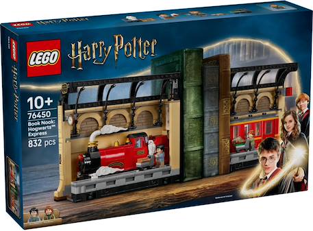 Lego 76450 - book nook : le poudlard express harry potter Multicolore 2 - vertbaudet enfant 