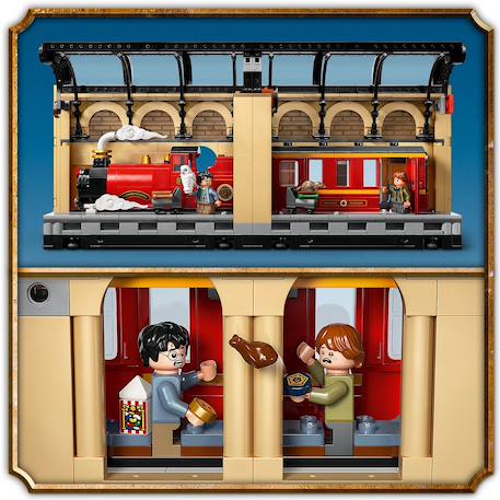 Lego 76450 - book nook : le poudlard express harry potter Multicolore 3 - vertbaudet enfant 