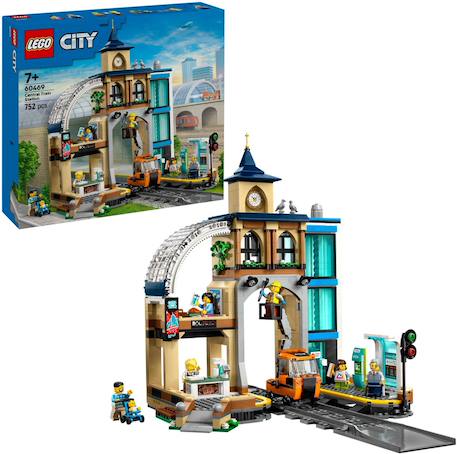 Lego city - la gare centrale - 60469 Multicolore 5 - vertbaudet enfant 