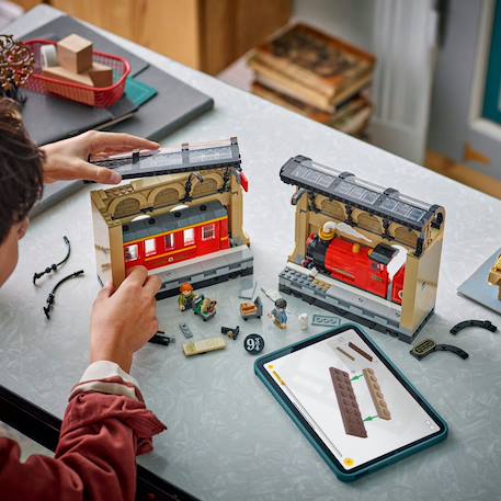 Lego 76450 - book nook : le poudlard express harry potter Multicolore 4 - vertbaudet enfant 