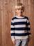 Pull Mousseux Garçon blanc chiné 1 - vertbaudet enfant 