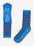 Chaussettes antidérapantes enfant TAPSUT finkid, patte d’ours bleu pétrole+rose 1 - vertbaudet enfant 