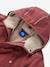 Parka d’hiver enfant TUULIKKI finkid avec doublure en polaire teddy grenadine+vert sauge 4 - vertbaudet enfant 