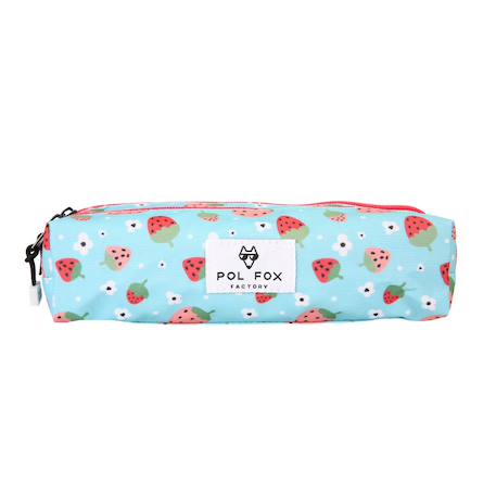 Fille-Accessoires-Fourniture scolaire-Trousse double strawberry