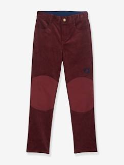 Pantalon droit en velours côtelé KUULU finkid avec renforts  - vertbaudet enfant