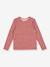Doubleface-shirt enfant TAAMO SOFT finkid en laine bleu jean+bois de rose 2 - vertbaudet enfant 