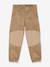 Pantalon en velours côtelé enfant KELMI finkid avec renforts bleu jean+camel 3 - vertbaudet enfant 