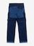 Pantalon enfant en velours KOSKI finkid avec renforts bleu jean 2 - vertbaudet enfant 