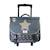 Cartable à roulettes 38 cm fille POL FOX Wonder Fox Glitter Réversible avec 2 compartiments – CP/CE1/CE2 – Rose et bleu pailleté Multicolore 3 - vertbaudet enfant 