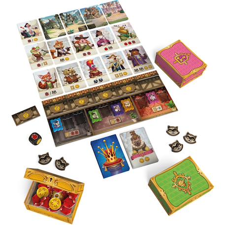 Jeu de société stratégique bluff For a crown MULTICOLORE 2 - vertbaudet enfant 
