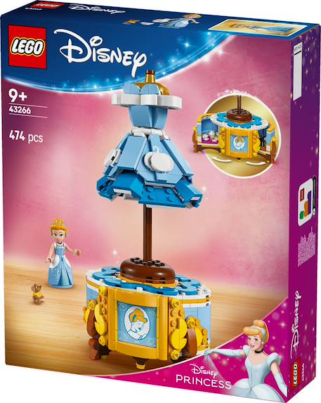Lego disney - la robe de cendrillon - 43266 Multicolore 6 - vertbaudet enfant 