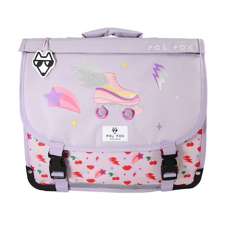 Cartable 38 cm good vibes Multicolore 4 - vertbaudet enfant 