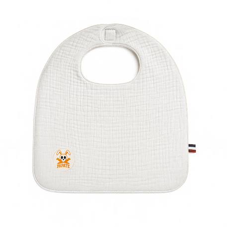 Bavoir en coton bio Blanc+Fraise+Honey+Rose+Vert+Vichy 1 - vertbaudet enfant 