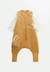 Turbulette tog2 en velours avec pieds retroussables et manches amovibles swan Ocre 1 - vertbaudet enfant 