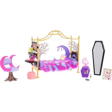 Monster high clawdeen chambre Multicolore 2 - vertbaudet enfant 