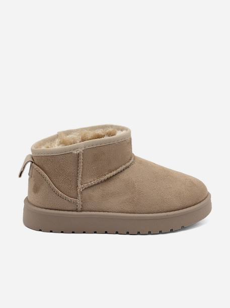Bottines basses Camel+Marron+Noir 159+Taupe 17 - vertbaudet enfant 