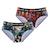Lot de 2 culottes  panther tiger Rouge/noir/vert 1 - vertbaudet enfant 