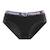 Lot de 3 culottes  en coton origami Noir/rose/violet/noir/blanc 5 - vertbaudet enfant 
