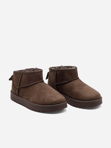 Bottines basses Camel+Marron+Noir 159+Taupe 6 - vertbaudet enfant 