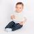 Bavoir en coton bio Blanc+Fraise+Honey+Rose+Vert+Vichy 4 - vertbaudet enfant 