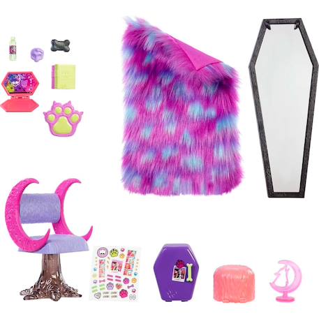 Monster high clawdeen chambre Multicolore 5 - vertbaudet enfant 