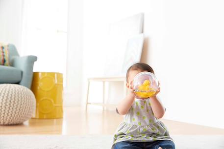 Balle d'eau Canard, jouet pour le bain Jaune 3 - vertbaudet enfant 