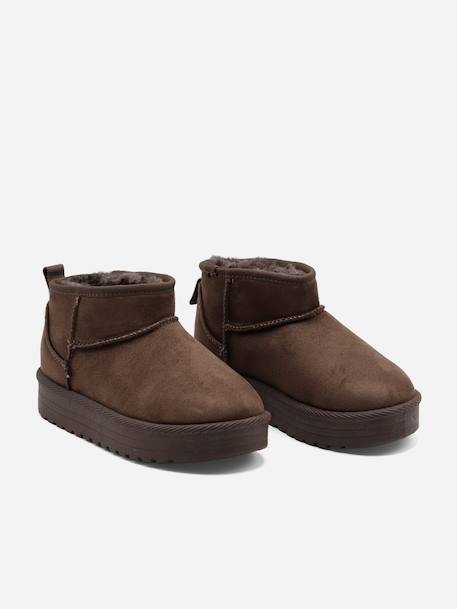 Bottine basses Camel+Marron 73+Marron 952+Noir 11 - vertbaudet enfant 