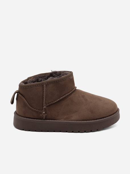 Bottines basses Camel+Marron+Noir 159+Taupe 7 - vertbaudet enfant 