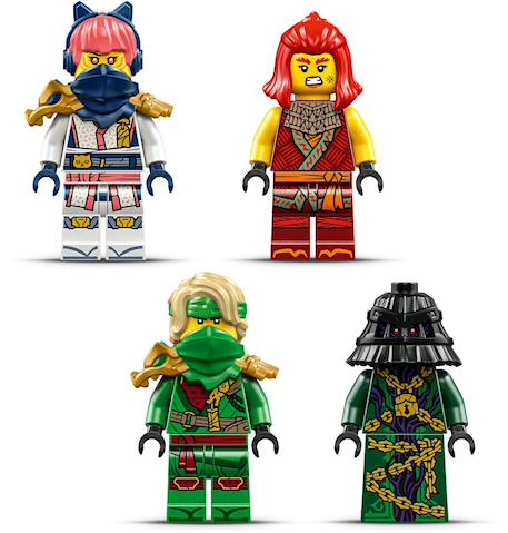 Lego 71842 - rontu le maître dragon Ninjago Multicolore 3 - vertbaudet enfant 