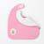 Bavoir en coton bio Blanc+Fraise+Honey+Rose+Vert+Vichy 24 - vertbaudet enfant 