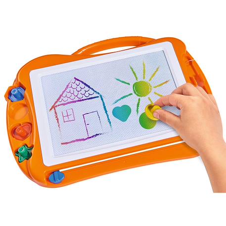 Ardoise magique Art et fun - 2 tableaux de peinture Multicolore 4 - vertbaudet enfant 