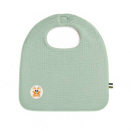 Bavoir en coton bio Blanc+Fraise+Honey+Rose+Vert+Vichy 25 - vertbaudet enfant 