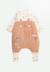 Turbulette d'hiver en velours avec pieds retroussables et manches amovibles matcha Rose 1 - vertbaudet enfant 