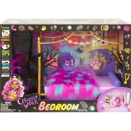 Monster high clawdeen chambre Multicolore 1 - vertbaudet enfant 
