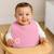 Bavoir en coton bio Blanc+Fraise+Honey+Rose+Vert+Vichy 22 - vertbaudet enfant 