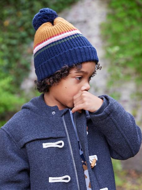 Ensemble Bonnet Snood Gants/Moufles 2/3 ans bleu moyen 1 - vertbaudet enfant 