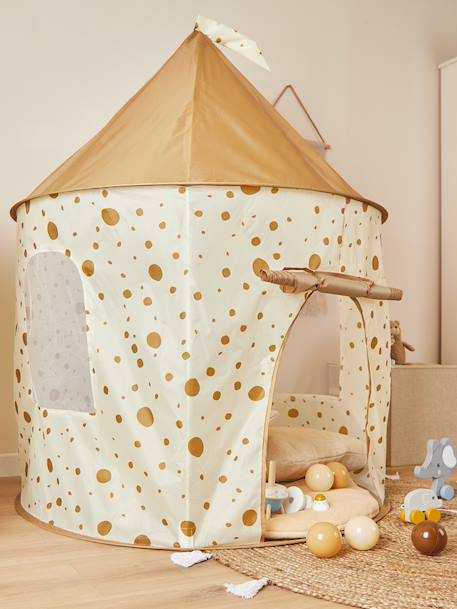 Tente de jeu château - pop up, dots Dots+Dreamy flowers+Vintage flowers 6 - vertbaudet enfant 