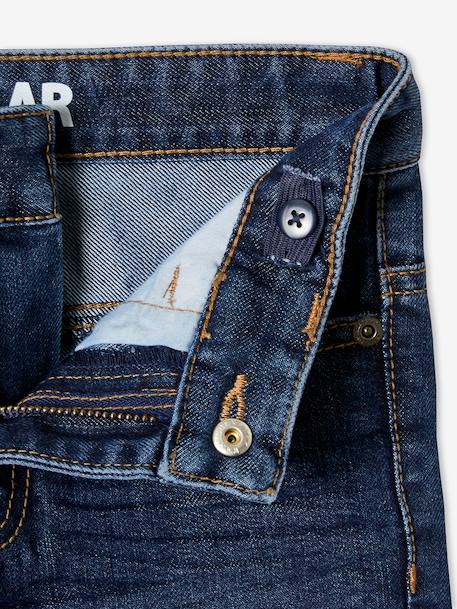 Jean garçon droit MorphologiK FIN waterless denim brut+stone 7 - vertbaudet enfant 