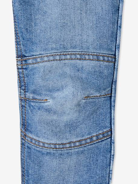 Jean garçon droit MorphologiK FIN waterless denim brut+stone 18 - vertbaudet enfant 