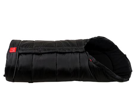 Chancelière pour poussette Iglu thermo fleece noir 2 - vertbaudet enfant 