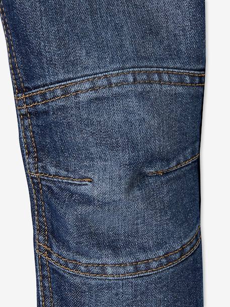 Jean garçon droit MorphologiK FIN waterless denim brut+stone 8 - vertbaudet enfant 