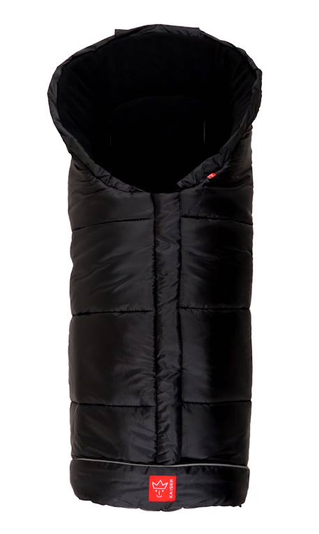 Chancelière pour poussette Iglu thermo fleece noir 1 - vertbaudet enfant 